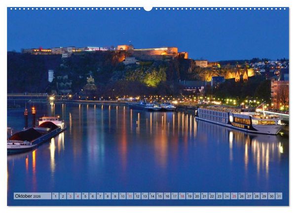 Produktbild: Der Koblenz Kalender (Wandkalender 2026 DIN A2 quer), CALVENDO Monatskalender