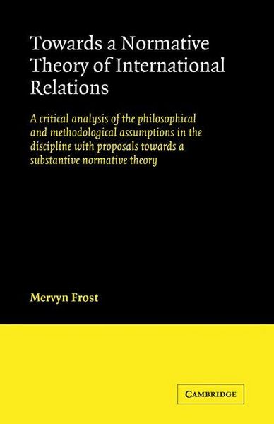 Produktbild: Towards a Normative Theory of International Relations