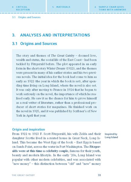 Produktbild: The Great Gatsby von F. Scott Fitzgerald
