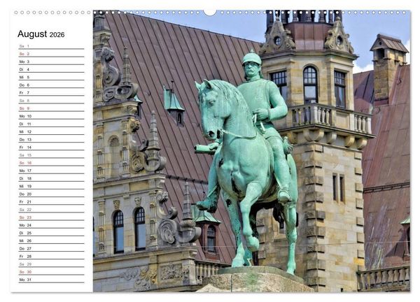Produktbild: Bremen ganz nah (hochwertiger Premium Wandkalender 2026 DIN A2 quer), Kunstdruck in Hochglanz