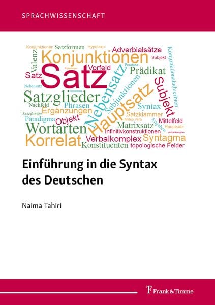 Produktbild: Einf&uuml;hrung in die Syntax des Deutschen