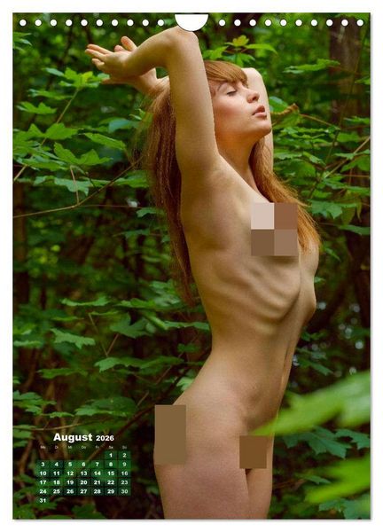 Produktbild: Nackt im Grunewald (Wandkalender 2026 DIN A4 hoch), CALVENDO Monatskalender