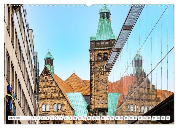 Produktbild: Kulturhauptstadt Chemnitz (hochwertiger Premium Wandkalender 2026 DIN A2 quer), Kunstdruck in Hochglanz