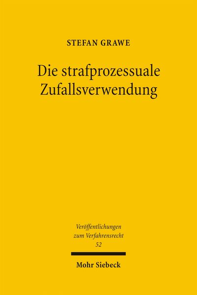Produktbild: Die strafprozessuale Zufallsverwendung