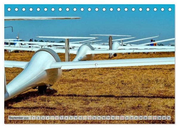Produktbild: Segelfliegen - wie ein Vogel (Tischkalender 2026 DIN A5 quer), CALVENDO Monatskalender