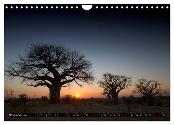 Produktbild: Faszination Simbabwe (Wandkalender 2026 DIN A4 quer), CALVENDO Monatskalender