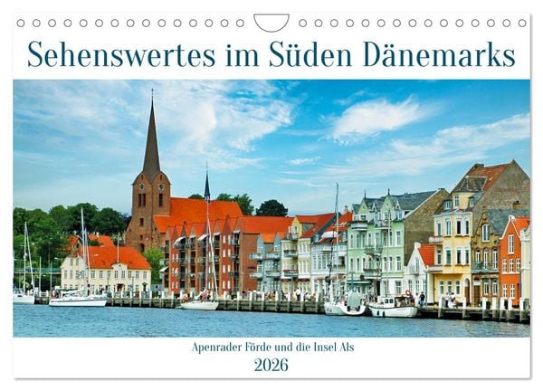 Produktbild: Sehenswertes im S&uuml;den D&auml;nemarks (Wandkalender 2026 DIN A4 quer), CALVENDO Monatskalender