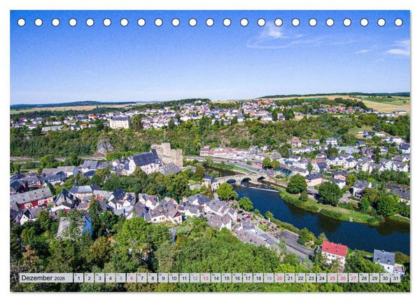 Produktbild: Ausblicke - Mittelhessen von Oben (Tischkalender 2026 DIN A5 quer), CALVENDO Monatskalender