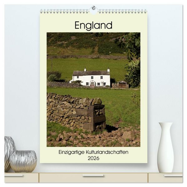 England - Einzigartige Kulturlandschaften (hochwertiger Premium Wandkalender 2026 DIN A2 hoch), Kunstdruck in Hochglanz