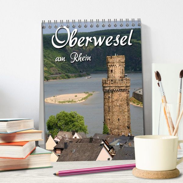 Produktbild: Oberwesel am Rhein (Tischkalender 2026 DIN A5 hoch), CALVENDO Monatskalender