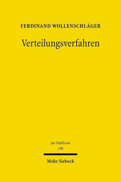 Produktbild: Verteilungsverfahren