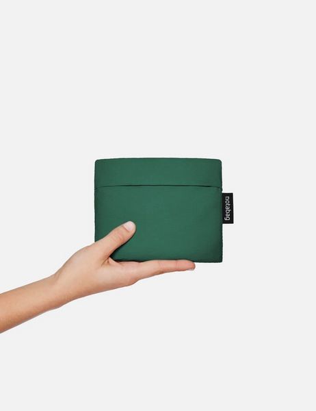 Produktbild: Notabag Original 2in1 Tasche & Rucksack - faltbare Einkaufstasche Backpack Bag - Forest Green