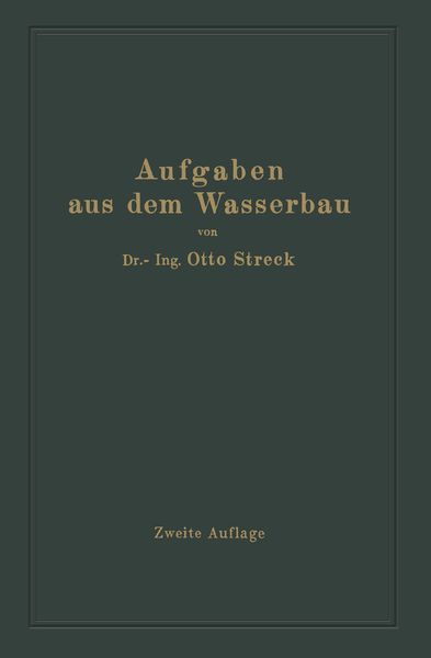 Produktbild: Aufgaben aus dem Wasserbau