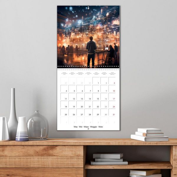 Produktbild: METAVERSE Real thrill (Wall Calendar 2026 12 &times; 12 Inch) CALVENDO 12 Month Wall Calendar