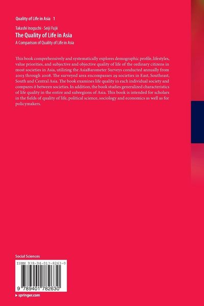 Produktbild: The Quality of Life in Asia