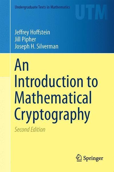 Produktbild: An Introduction to Mathematical Cryptography