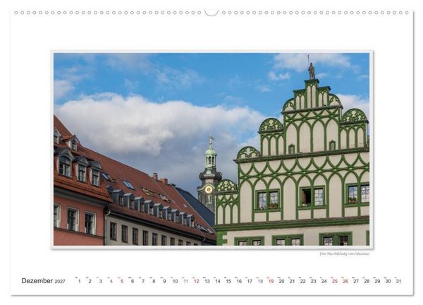 Produktbild: Emotionale Momente: Weimarer Ansichten. (hochwertiger Premium Wandkalender 2027 DIN A2 quer), Kunstdruck in Hochglanz