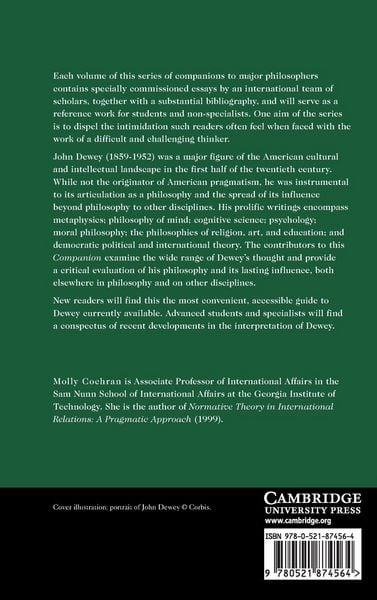 Produktbild: The Cambridge Companion to Dewey