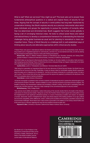Produktbild: Theory of World Security