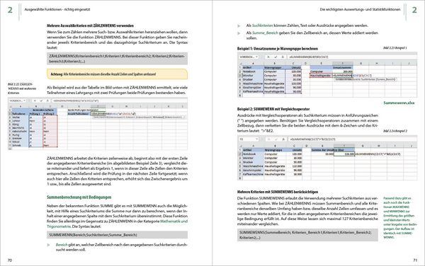 Produktbild: Excel 2019 - Stufe 2: Aufbauwissen