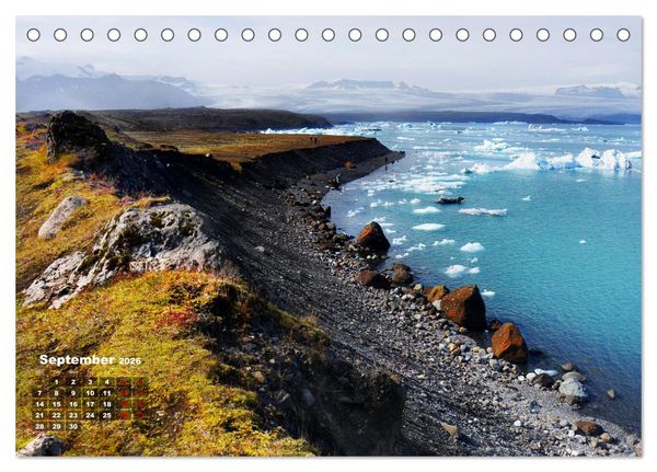 Produktbild: Iceland Beauty of Nature (Desk Calendar 2026 DIN A5 landscape), CALVENDO 12 Month DeskCalendar
