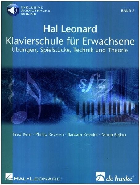 Produktbild: Hal Leonard Klavierschule f&uuml;r Erwachsene.Bd.2,mit Audio-Online Zugang
