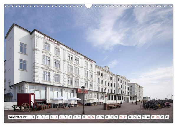Produktbild: Borkum - Momente einer Reise (Wandkalender 2027 DIN A3 quer), CALVENDO Monatskalender