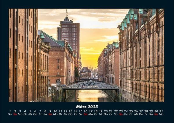 Produktbild: Hamburgs Sch&ouml;nheit 2025 Fotokalender DIN A4