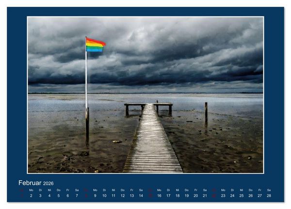 Produktbild: Dangast. Impressionen eines besonderen Ortes. (hochwertiger Premium Wandkalender 2026 DIN A2 quer), Kunstdruck in Hochglanz