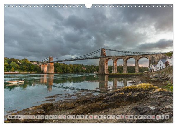 Produktbild: Wales Impressionen (Wandkalender 2026 DIN A3 quer), CALVENDO Monatskalender