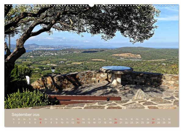 Produktbild: Frankreichs sch&ouml;nste K&uuml;sten (hochwertiger Premium Wandkalender 2026 DIN A2 quer), Kunstdruck in Hochglanz