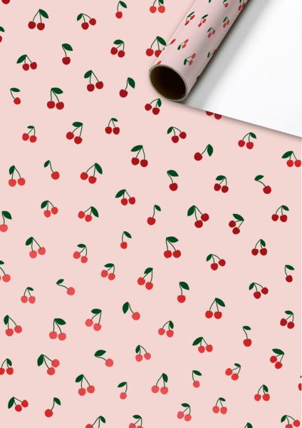 Produktbild: Geschenkpapier &bdquo;Ylvi&ldquo; | 70 cm &times; 1,5 m, 76 g/m&sup2;, rosa