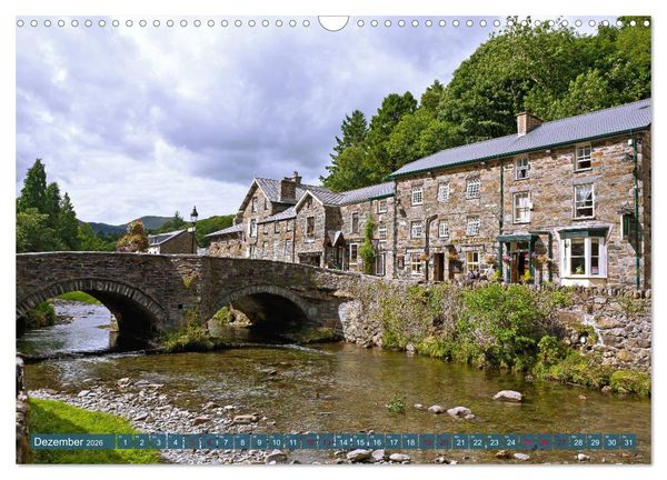 Produktbild: Herbe Sch&ouml;nheit Wales (Wandkalender 2026 DIN A3 quer), CALVENDO Monatskalender