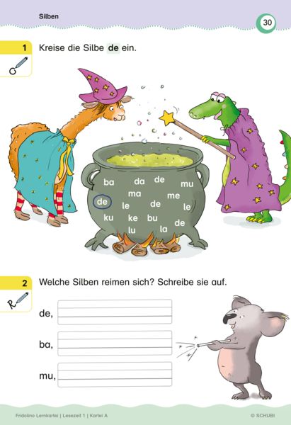 Produktbild: Fridolino Lernkartei