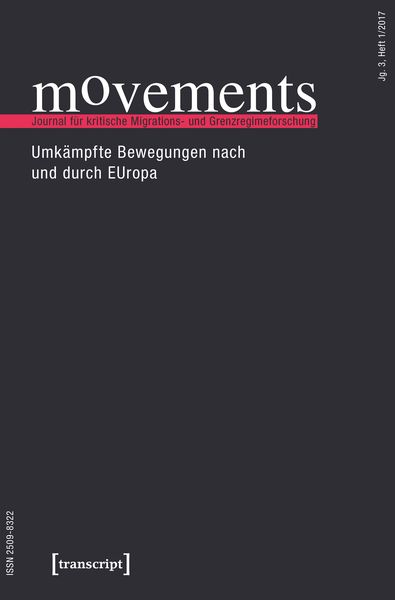 Produktbild: Movements. Journal f&uuml;r kritische Migrations- und Grenzregimeforschung