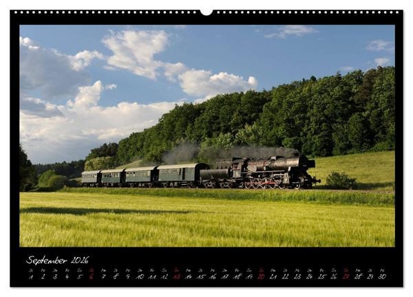 Produktbild: Faszination Dampflokomotive (hochwertiger Premium Wandkalender 2026 DIN A2 quer), Kunstdruck in Hochglanz