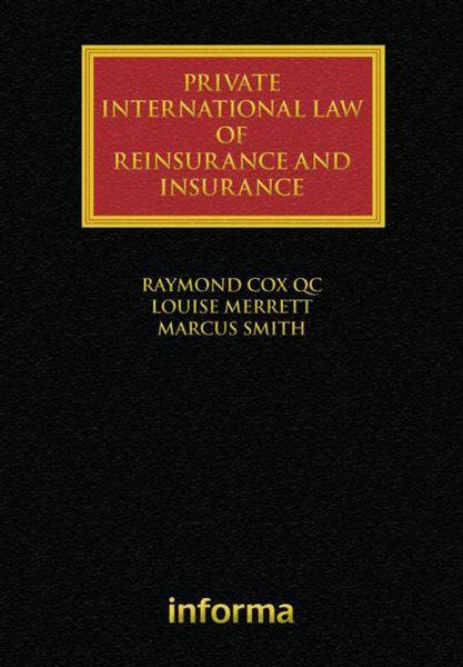 Produktbild: Private International Law of Reinsurance and Insurance