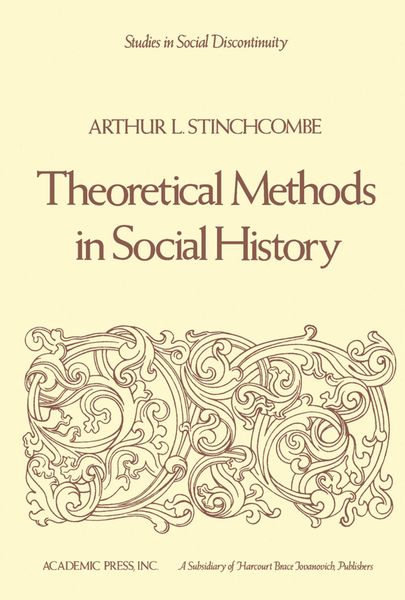 Produktbild: Theoretical Methods in Social History