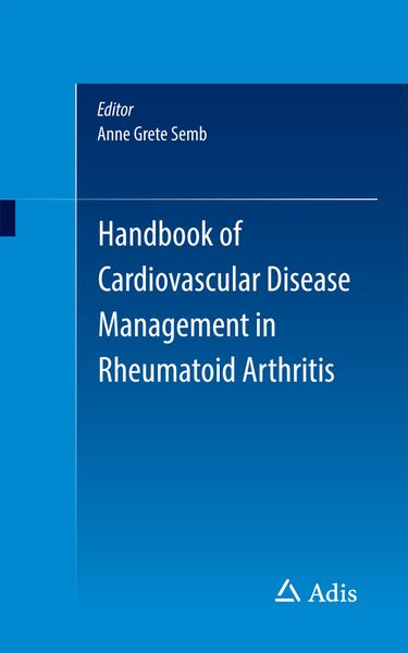 Produktbild: Handbook of Cardiovascular Disease Management in Rheumatoid Arthritis