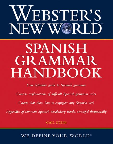Produktbild: Webster's New World: Spanish Grammar Handbook
