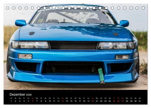 Produktbild: Nissan Silvia PS13 (Tischkalender 2026 DIN A5 quer), CALVENDO Monatskalender