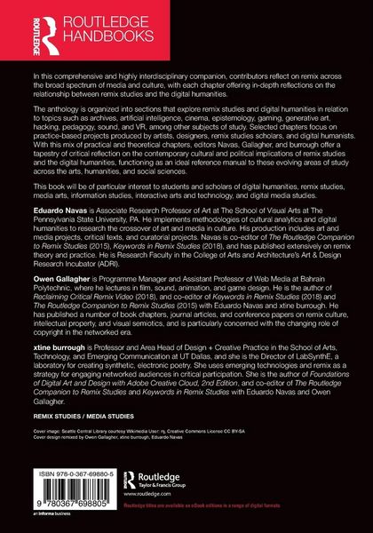 Produktbild: The Routledge Handbook of Remix Studies and Digital Humanities