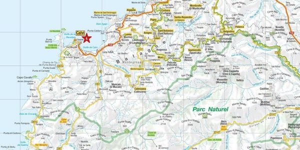 Produktbild: MARCO POLO Reisekarte Korsika 1:150.000