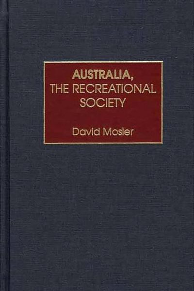 Produktbild: Australia, the Recreational Society