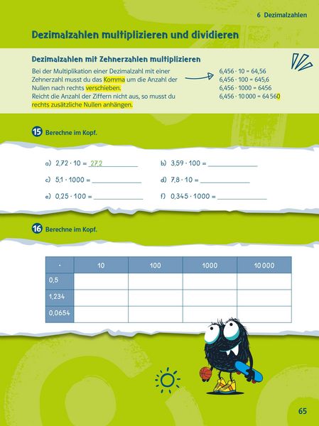Produktbild: Klett Mathe ohne Drama 6. Klasse