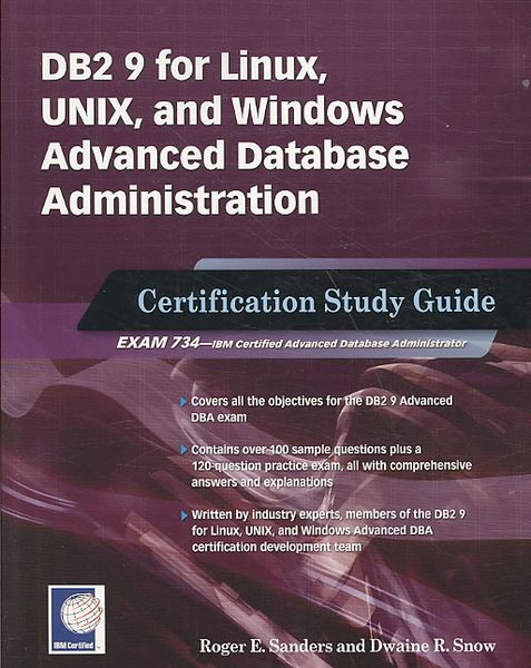 Produktbild: DB2 9 for Linux, Unix, and Windows Advanced Database Administration Certification