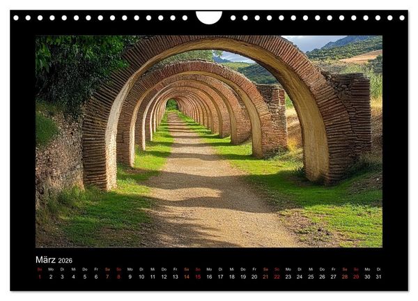 Produktbild: Geheimnisvolle Wege (Wandkalender 2026 DIN A4 quer), CALVENDO Monatskalender