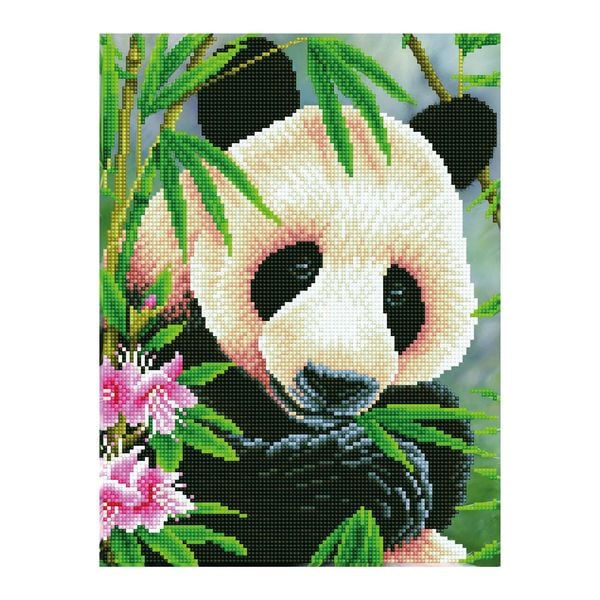 Diamond Dotz - Diamond Painting Panda Prinz