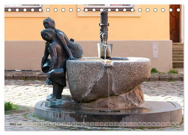 Produktbild: Ein Bummel durch die Hansestadt Stralsund (Tischkalender 2026 DIN A5 quer), CALVENDO Monatskalender
