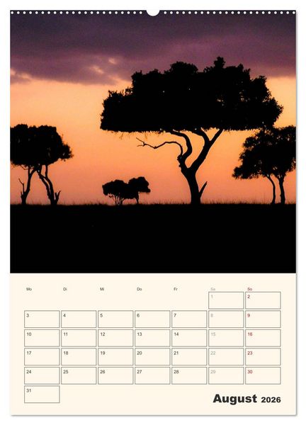 Produktbild: Kenia &ndash; Terminplaner (hochwertiger Premium Wandkalender 2026 DIN A2 hoch), Kunstdruck in Hochglanz